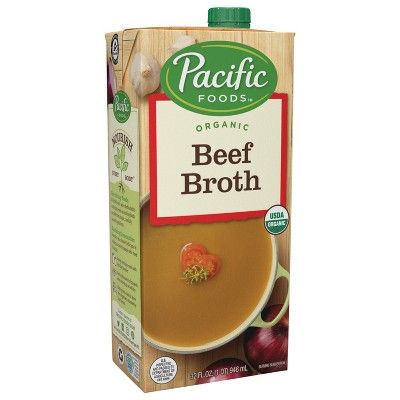 Pacific Foods Gluten Free Organic Beef Broth - 32oz | Target