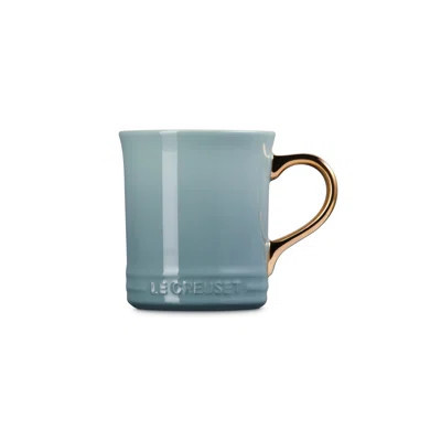 Le Creuset Stoneware Mug With Gold Metallic Handle, 14 Oz. | Wayfair North America