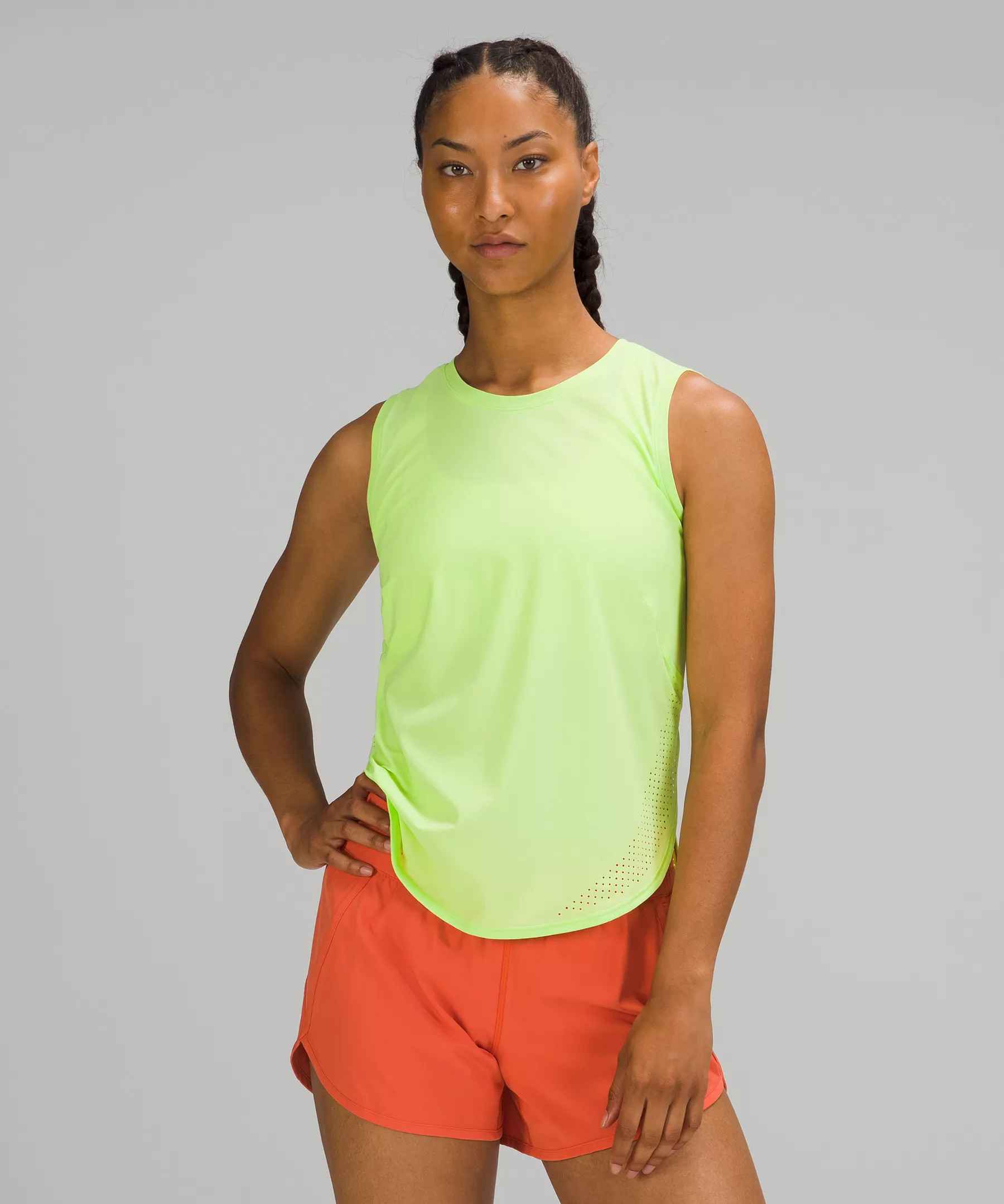 High Neck Split Hem Run Tank | Lululemon (US)