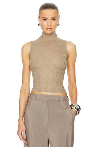 The Eve Top in Sand | Revolve Clothing (Global)