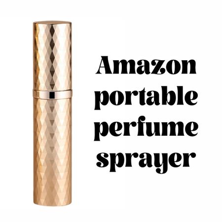 Amazon portable perfume sprayer perfect for traveling or throwing in your purse !! 



#LTKbeauty #LTKGiftGuide #LTKtravel