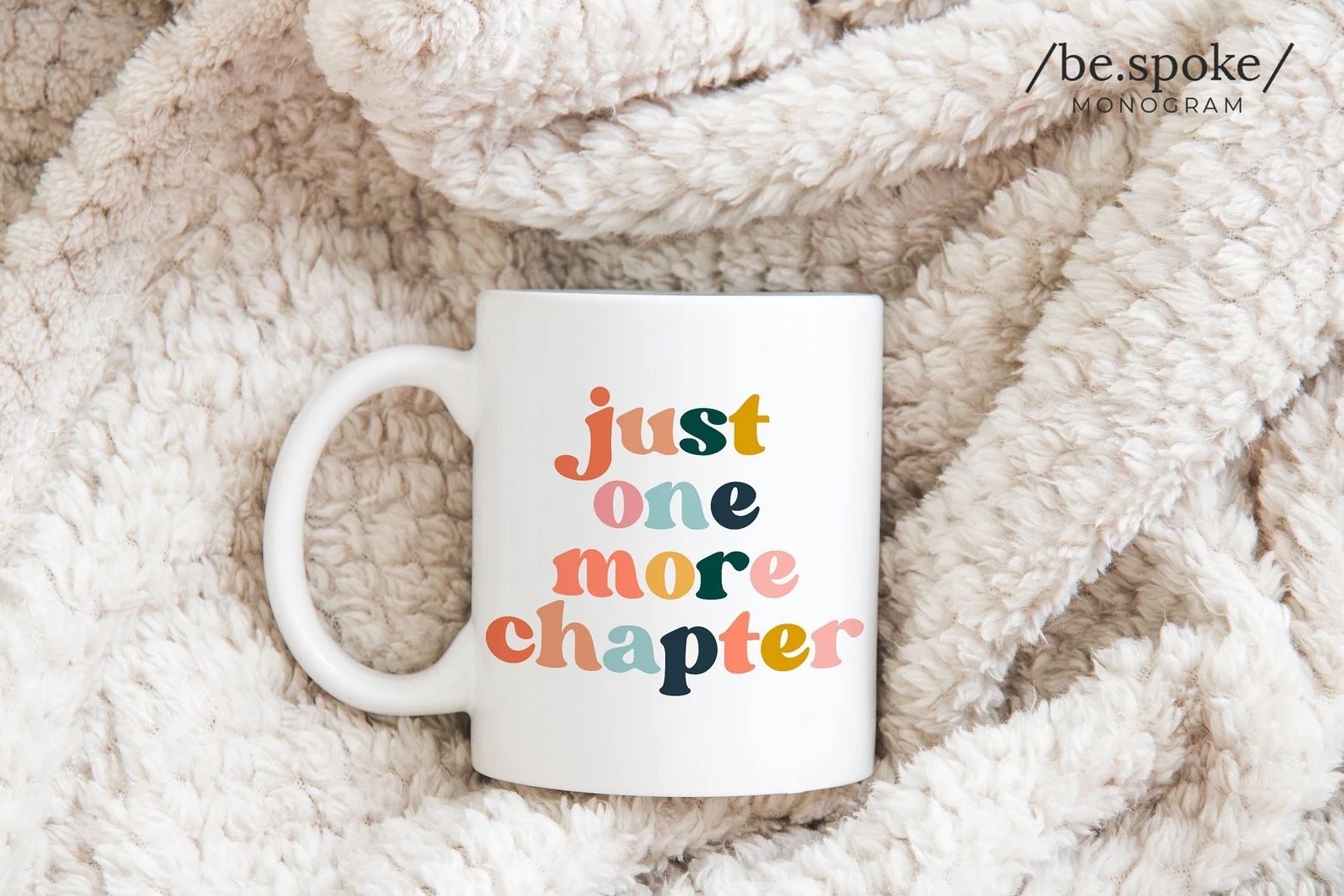 Just One More Chapter Reading Mug Book Lover Mug Librarian | Etsy | Etsy (US)