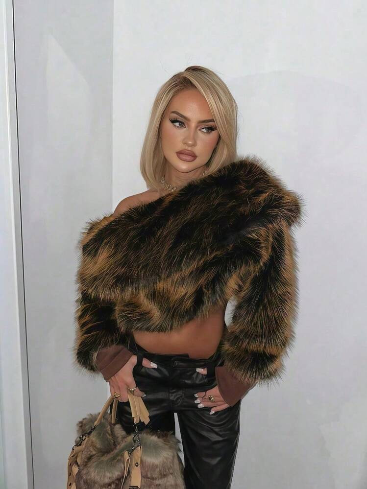 Faux fur  | SHEIN