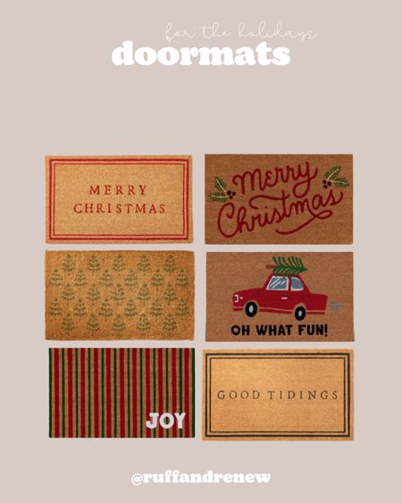 Doormat / Christmas doormat / holiday doormat / holiday decor / Christmas decor / holiday home / Christmas home / seasonal home / 

#LTKSeasonal #LTKhome #LTKHoliday