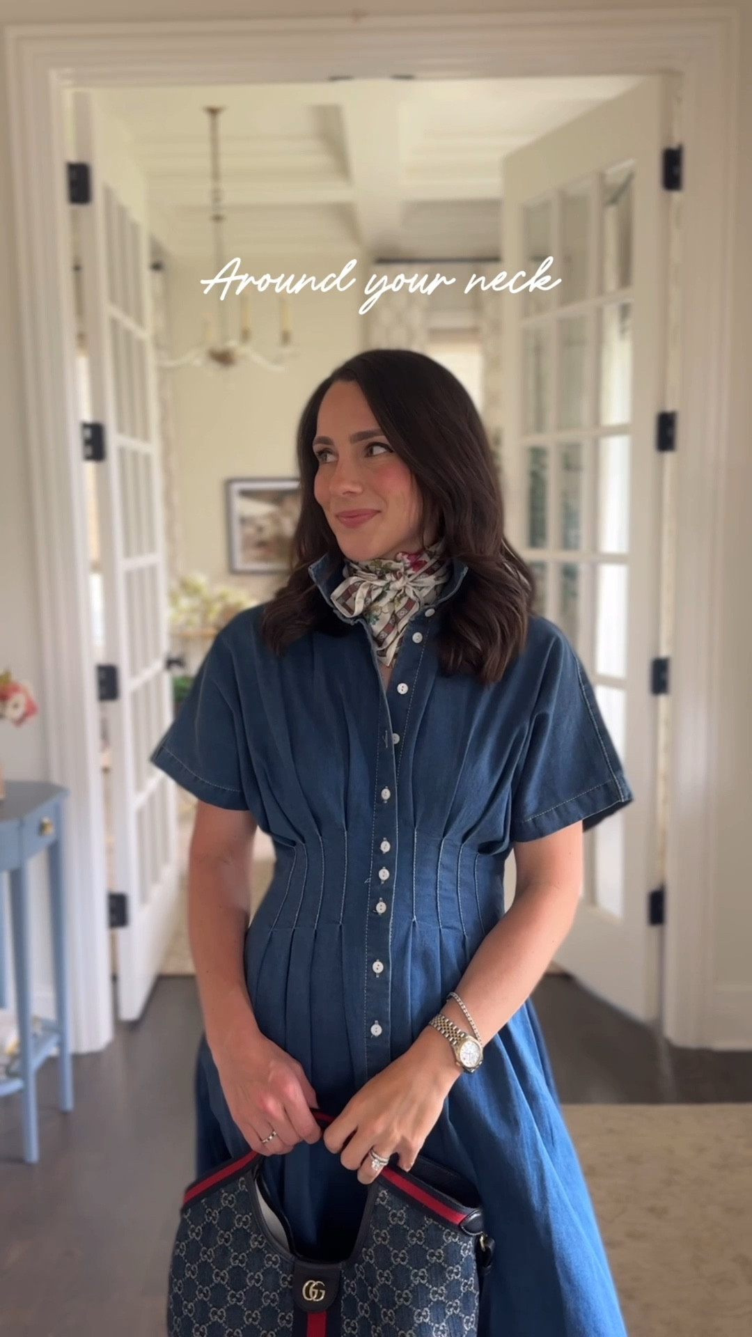 Four ways to style one of springs biggest trends, scarves. What your favorite?! 

#LTKootd #LTKSeasonal