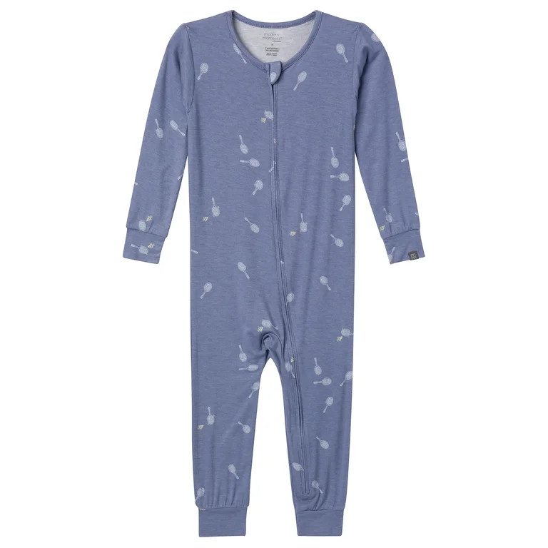 Modern Moments By Gerber Baby and Toddler Neutral Super Soft One-Piece Pajama, Sizes 0/3M - 5T | Walmart (US)