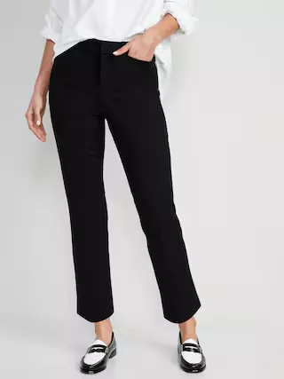 Mid-Rise Pixie Ankle Pants for Women