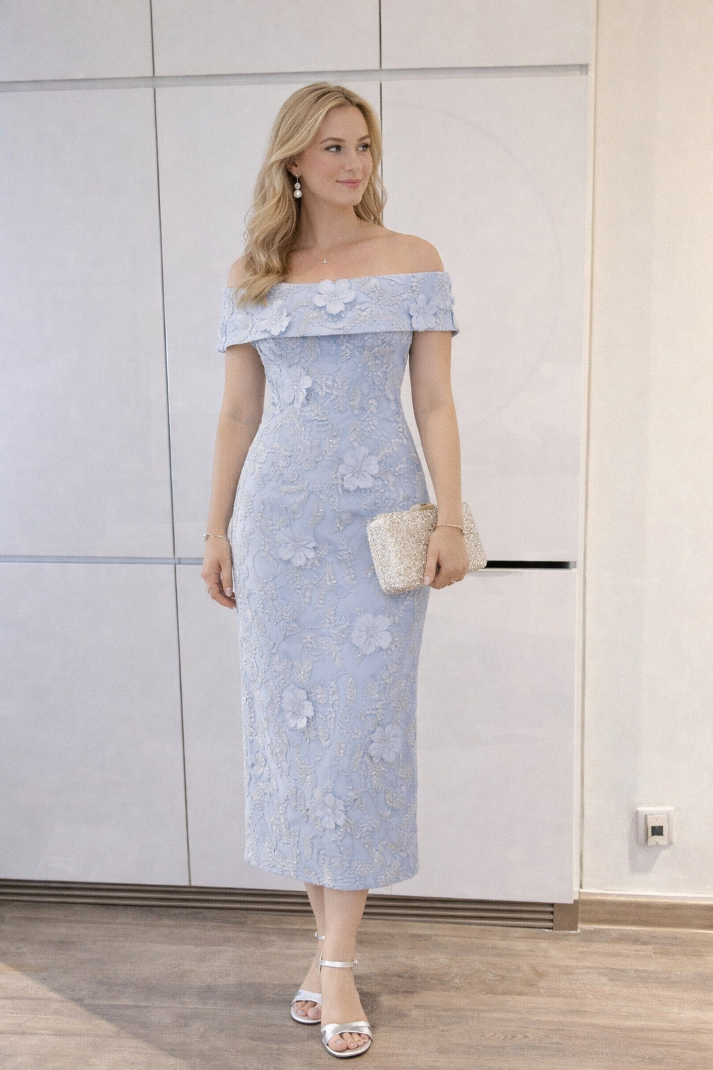 wedding guest dress spring summer baby blue  

 #LTKspring #LTKdatenight #LTKwedding