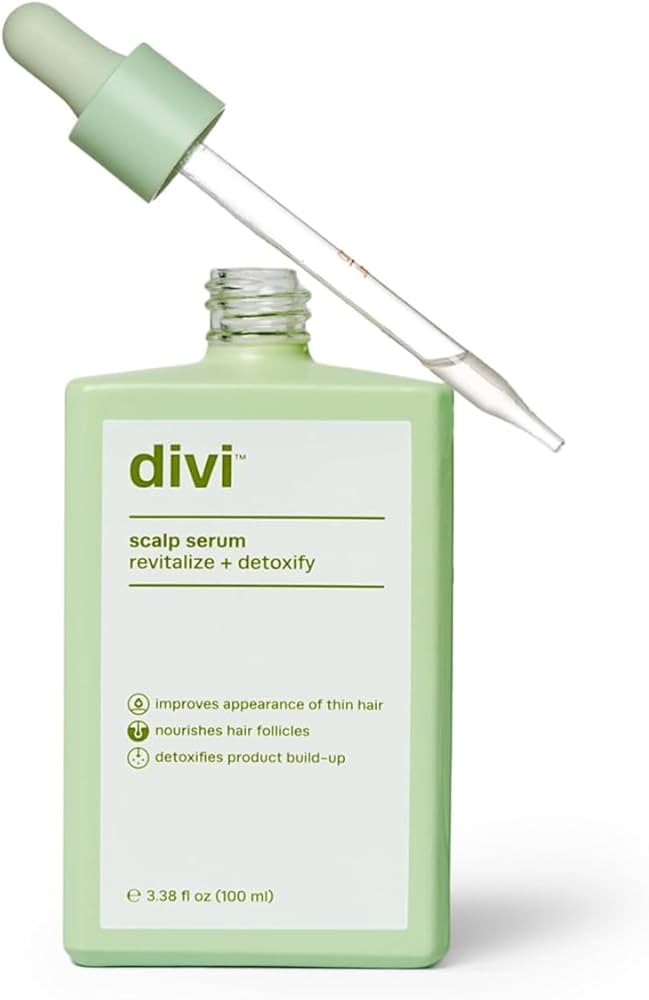 Divi Scalp Serum for Thinning Hair Clinically Tested, Non-Greasy Formula with Amino Acids, Caffei... | Amazon (US)
