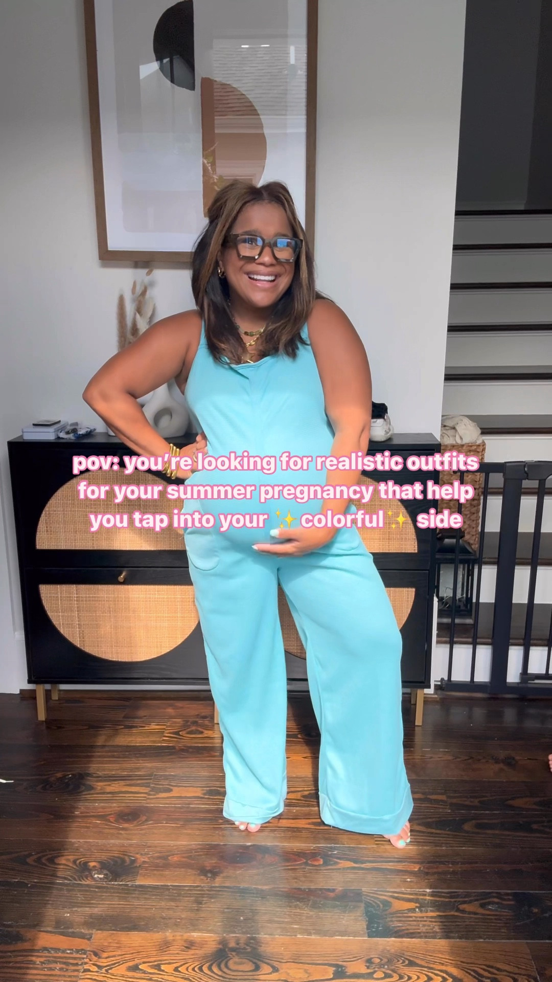 OUTFIT ROUND UP: what I wore this week at 32 weeks pregnant! Wearing my normal size in everything! Everything is a medium, the last blue dress from aerie is a small!

#LTKFindsUnder50 #LTKBump #LTKFindsUnder100