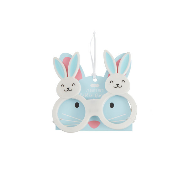 Mud Pie Blue Easter Light-Up Glasses | Plastic | Mud Pie