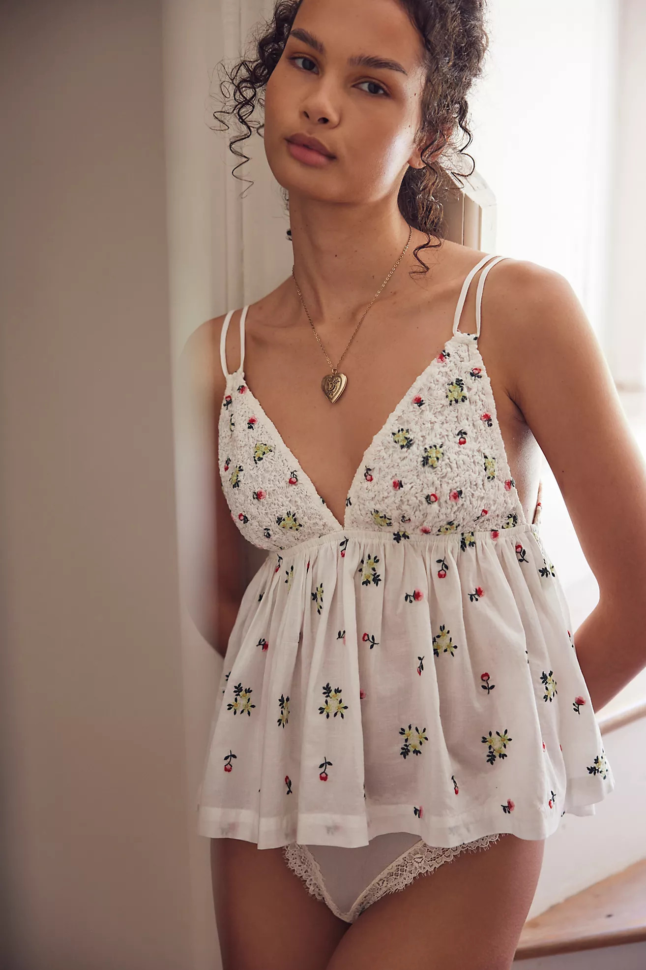 Out Of Town Embroidered Cami | Free People (Global - UK&FR Excluded)