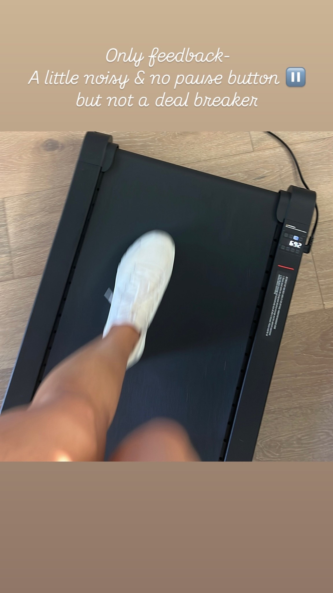 Only feedback- 
A little noisy & no pause button ⏸️ but not a deal breaker 



#LTKShoeCrush #LTKActive #LTKWorkwear