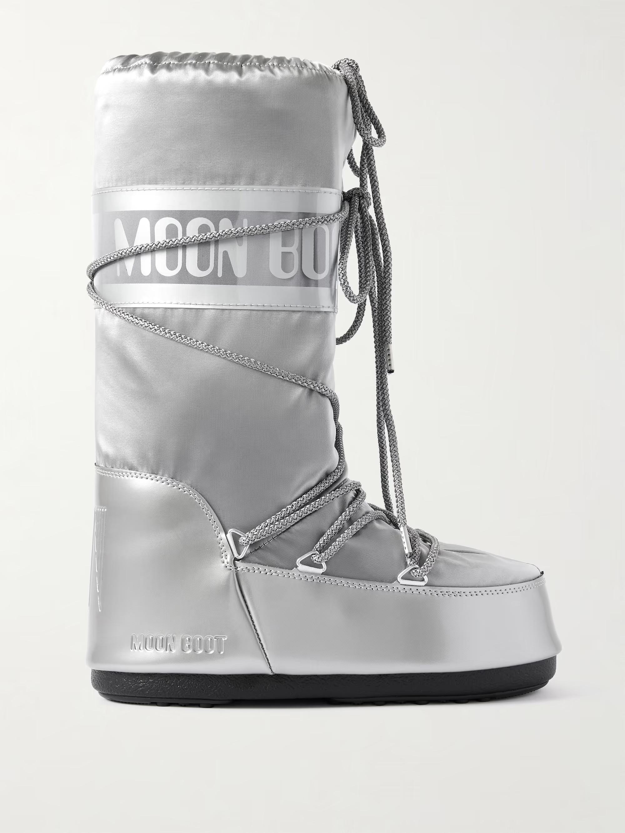 Icon Glance metallic shell and PVC snow boots | NET-A-PORTER (UK & EU)