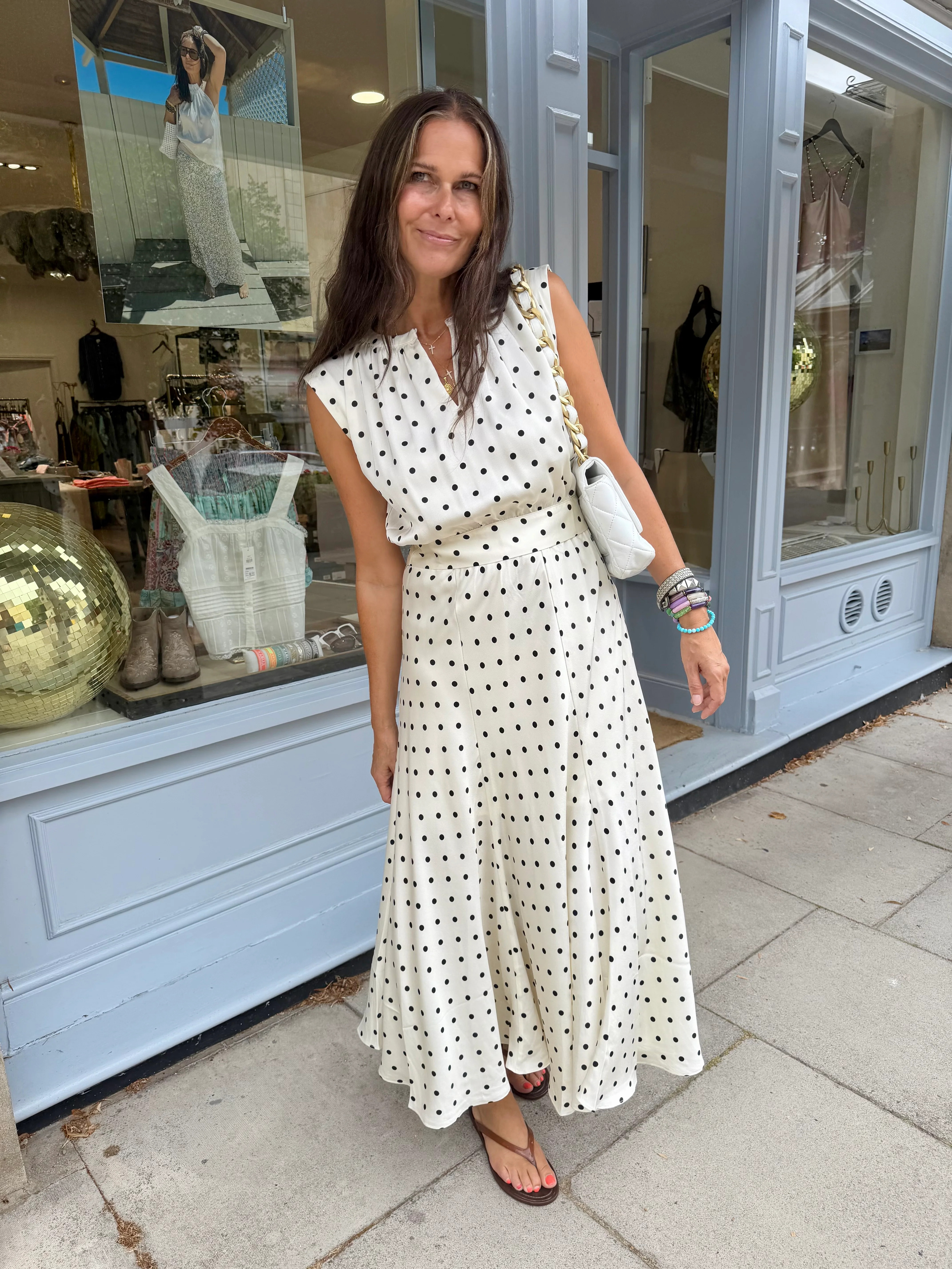 Lydia Polka Dot - Skirt | Law and Co