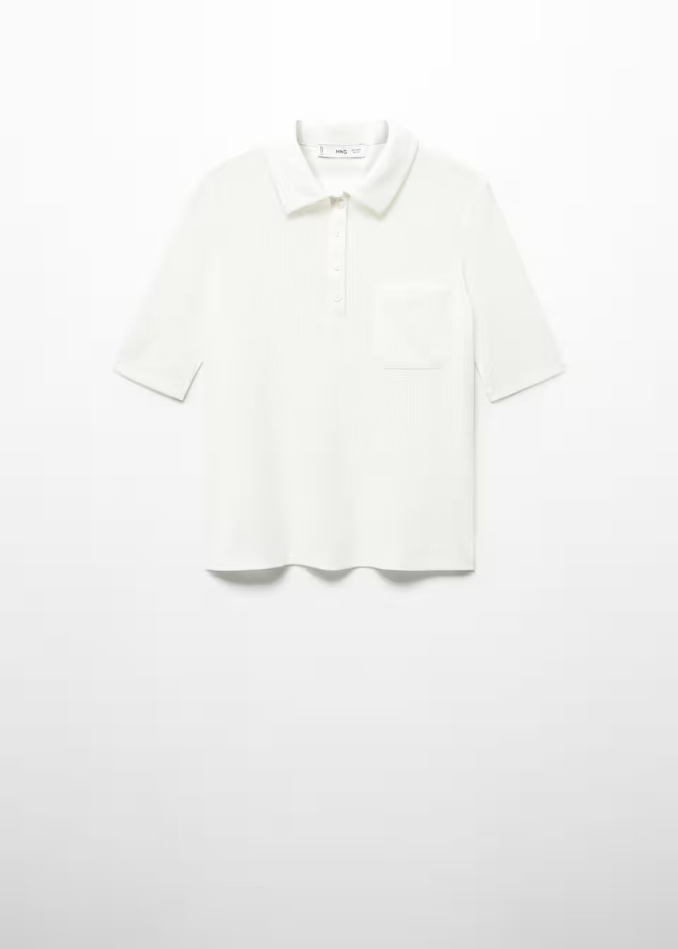 Patch pocket polo shirt -  Women | Mango USA | MANGO (US)