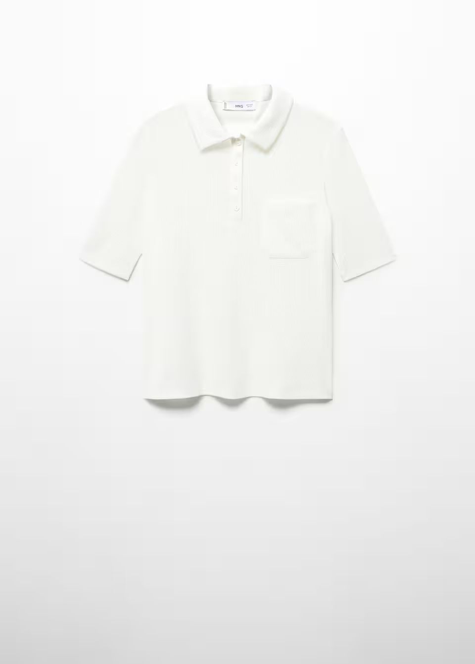 Patch pocket polo shirt -  Women | Mango USA | MANGO (US)