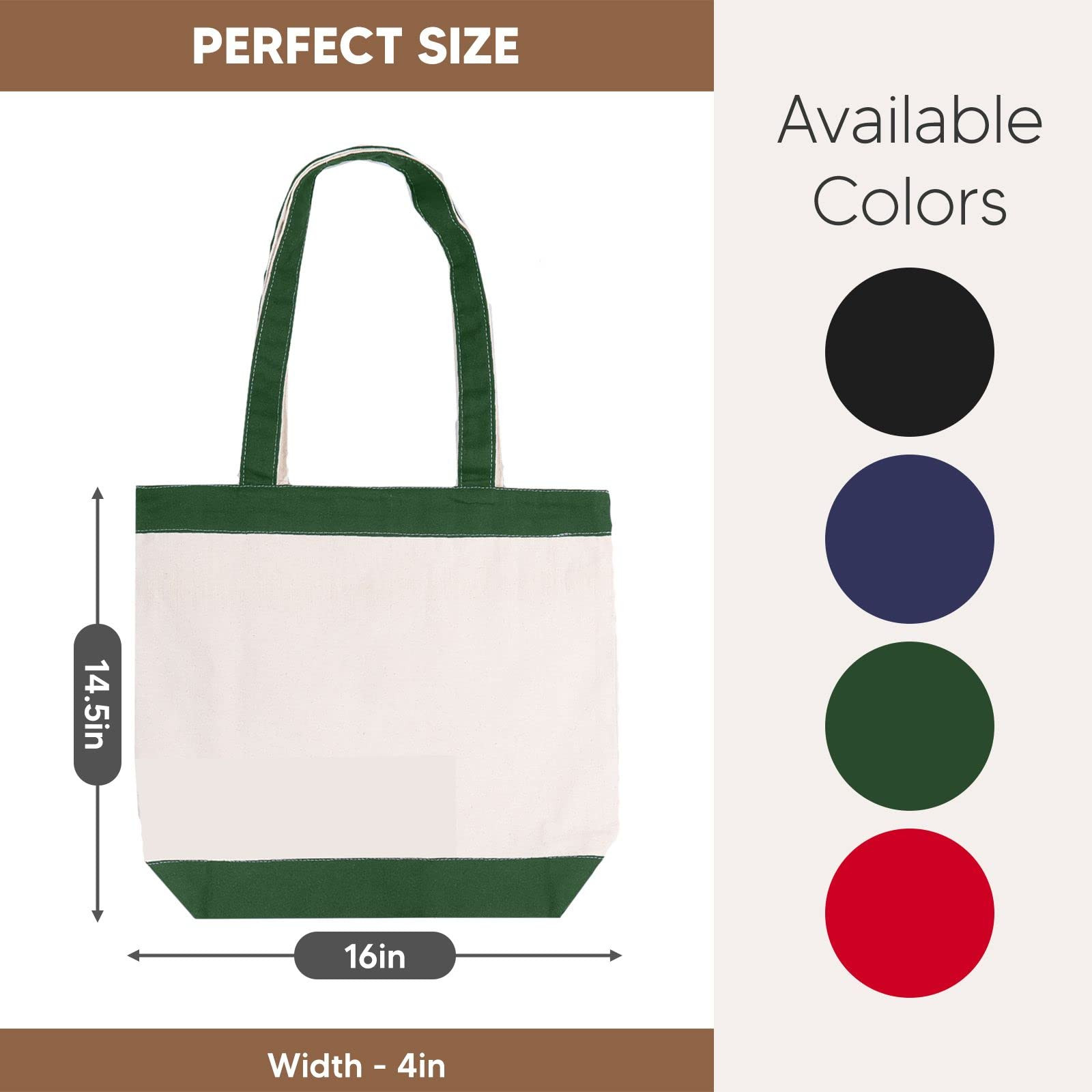 Canvas Tote Bag for Women Large Tote Bag Aesthetic Eco Friendly Cloth Bags, Reusable Grocery Bags... | Amazon (US)