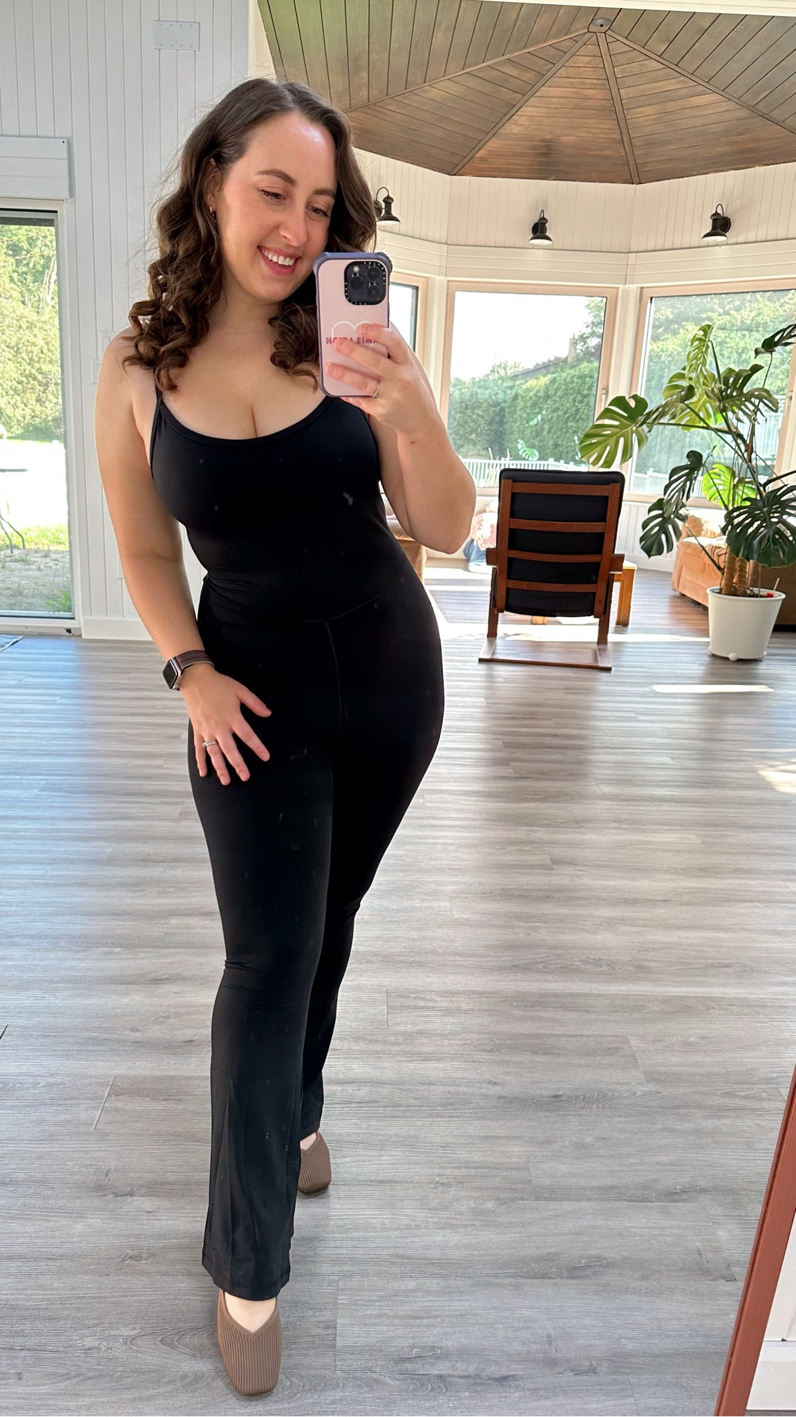 I absolutely love a romper, and this new Offline by Aerie Real Me romper is so perfect! It features a built in shelf bra with removable padding that ACTUALLY provides support for my DDs! If you are looking for the cutest outfit for Pilates or yoga, or even just running errands, this is a great pick! 

#LTKfindsunder100 #LTKmidsize #LTKSale