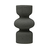 Bloomingville Stoneware Tealight/Taper, Matte Grey Candle Holder | Amazon (US)