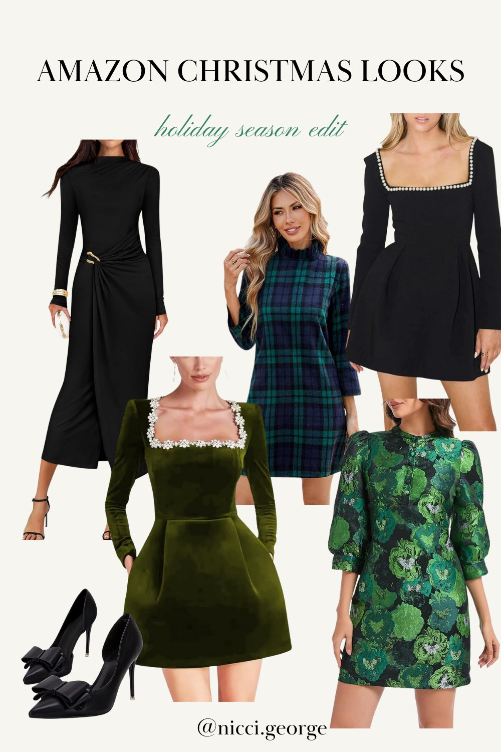 Amazon Christmas Dresses

#LTKHoliday #LTKootd #LTKSeasonal
