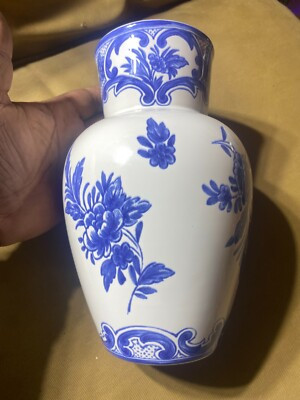 Tiffany &amp; Company 1996 Delft Vase - 9.25 Inches Tall  | eBay | eBay US