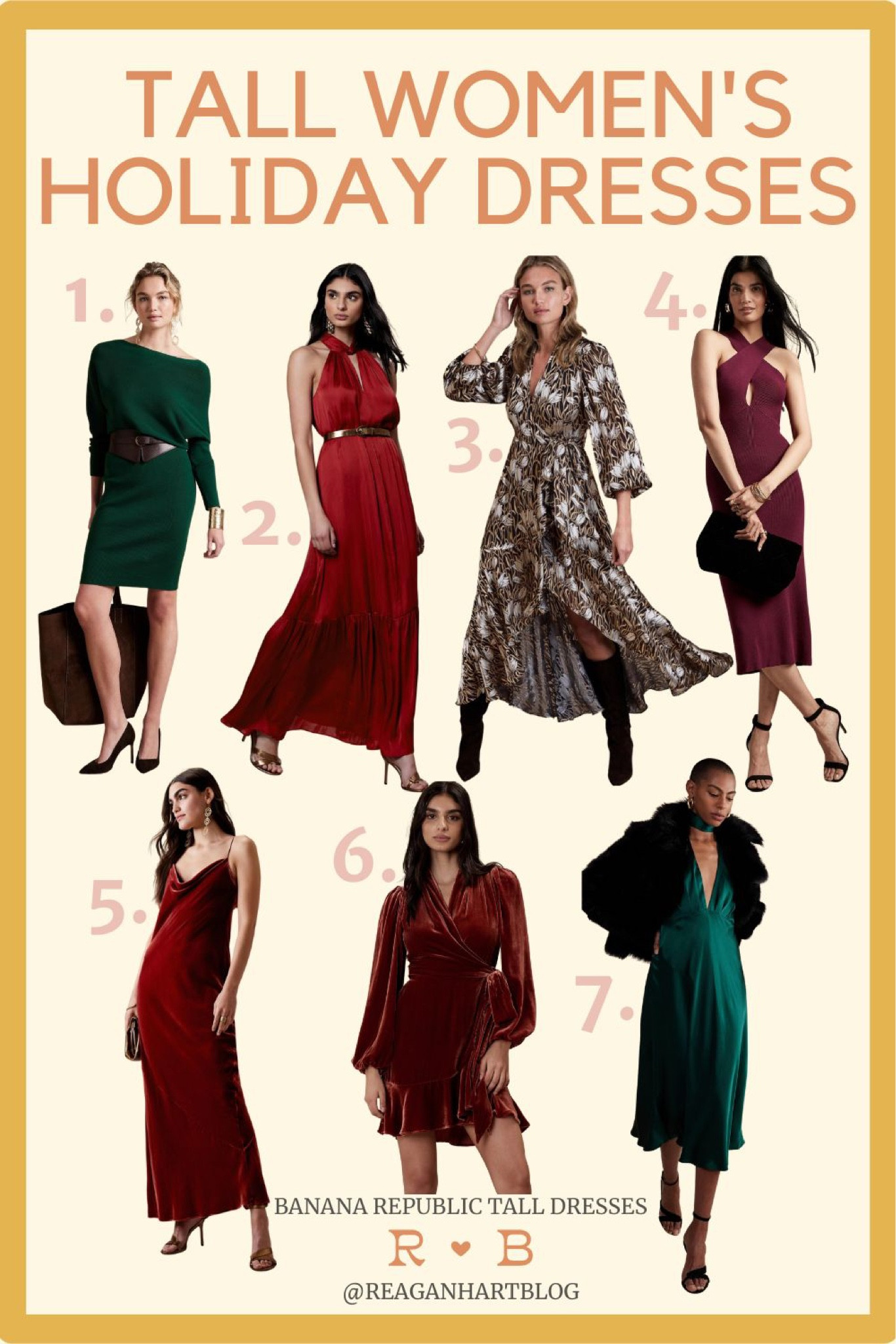 Are you looking for tall women-friendly holiday dresses? I’ve got you covered! I found the best tall holiday women’s dresses from Banana Republic.

Banana republic tall, tall women fashion, tall girl fashion, tall fashion blogger

#LTKsalealert #LTKHoliday #LTKSeasonal