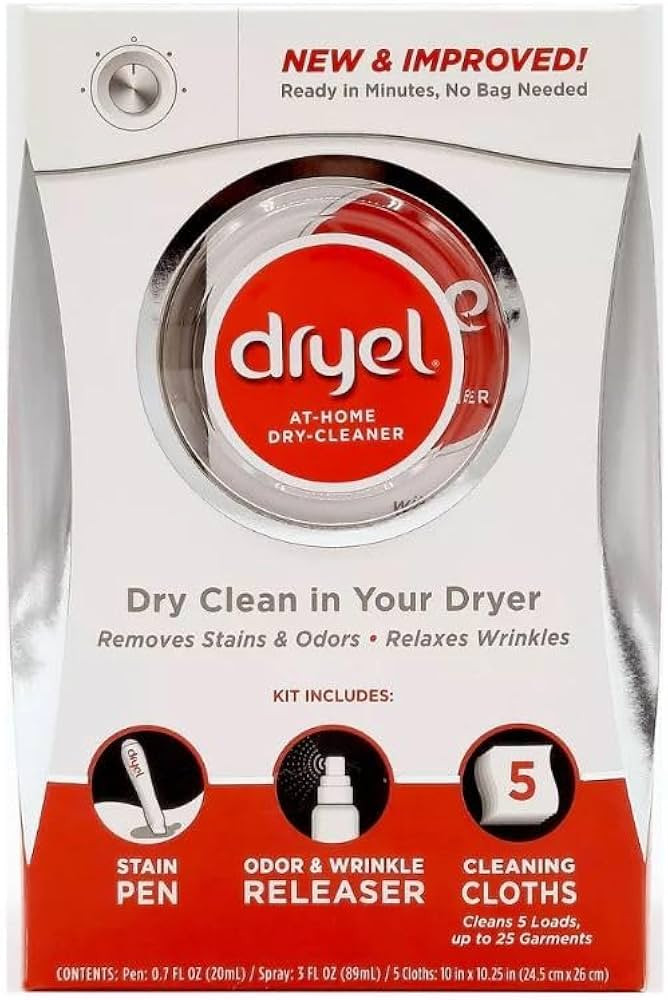dryel at-Home Dry Cleaner Starter Kit - 4 Loads | Amazon (US)