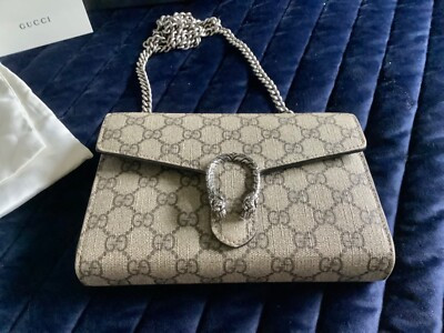 Gucci Dionysus Chain Wallet Supreme Canvas  | eBay | eBay UK