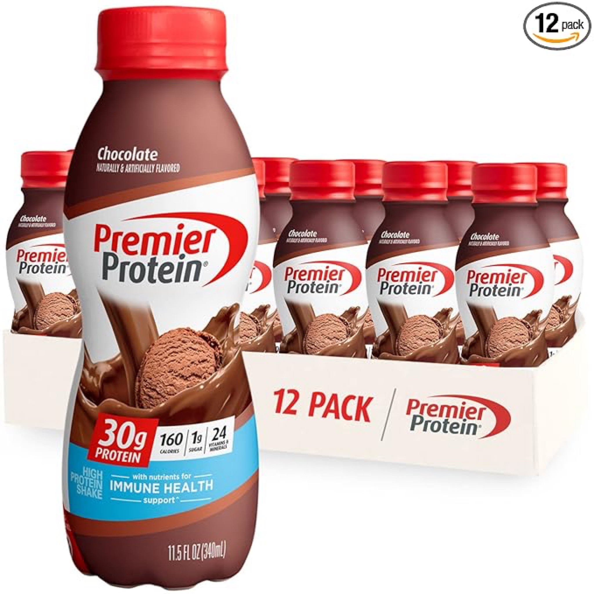 Premier Protein is my go to protein shake, always chocolate  