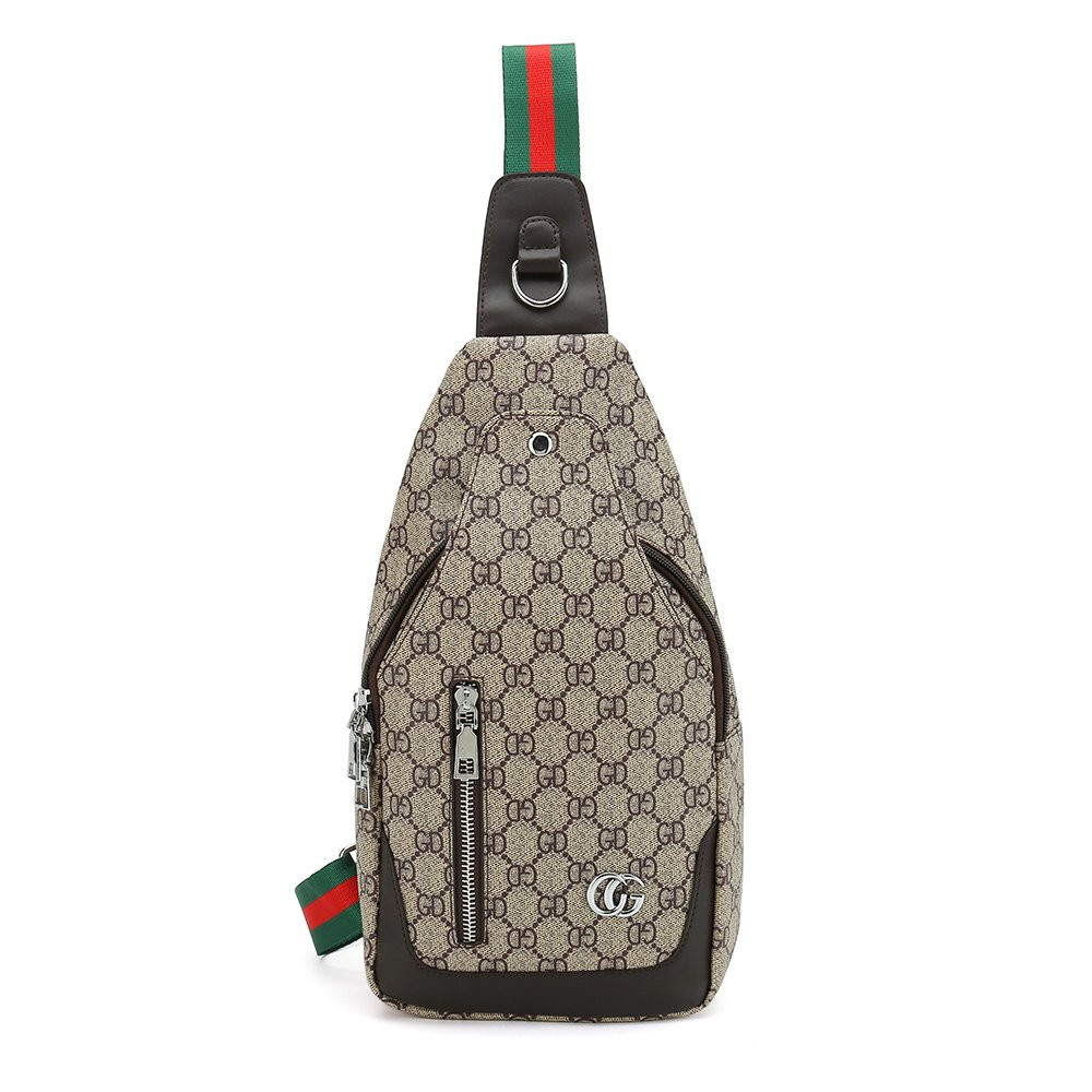 TWENTY FOUR Checkered Men Travel Shoulder Bag pouch Pocket Messerage Tote -Black 05 Black Friday ... | Walmart (US)