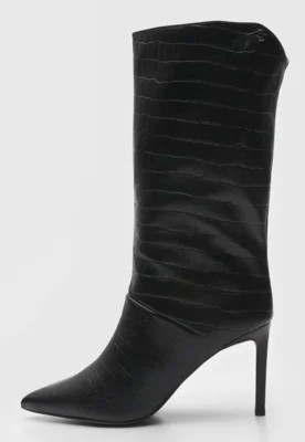 Bota Santa Lolla Croco Preta | Dafiti (BR)