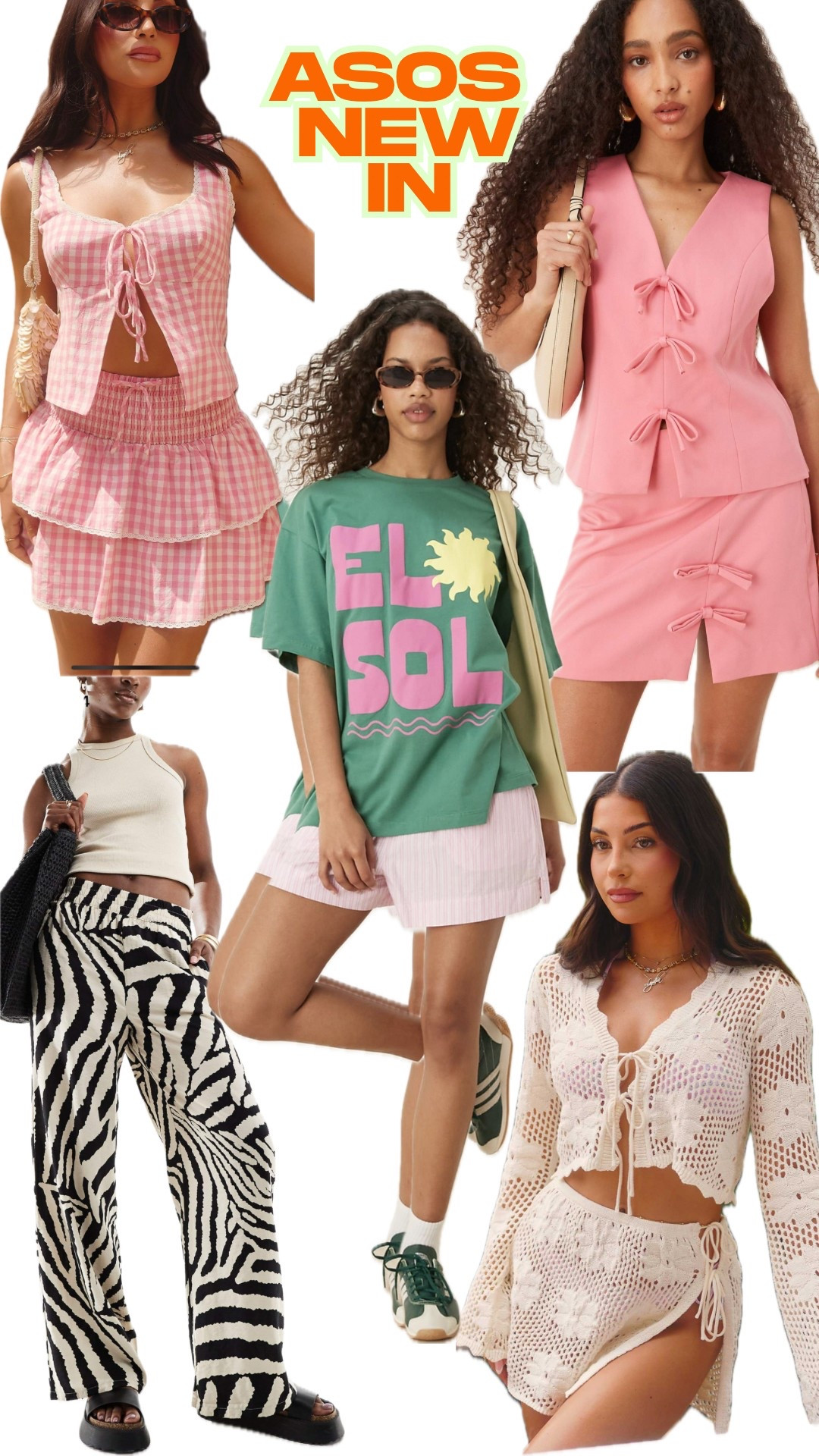 Some of our favourite summer pieces from ASOS 