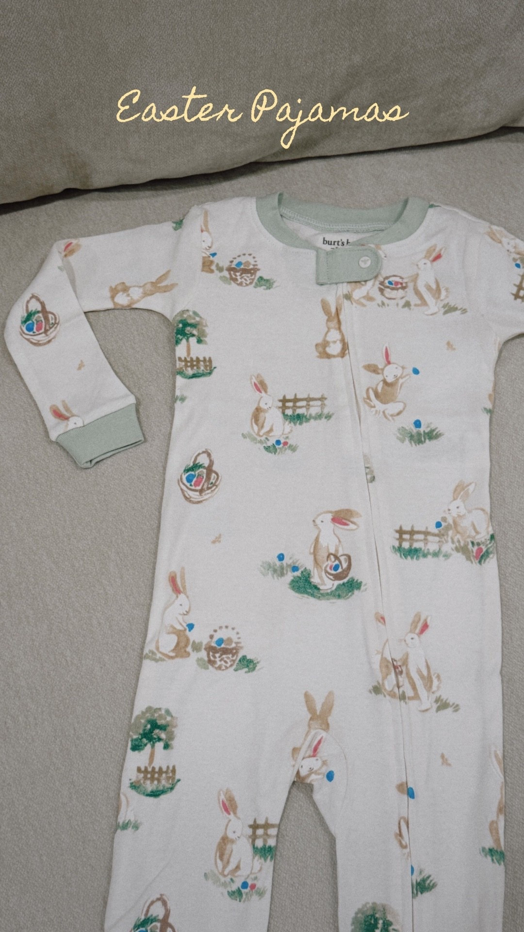 Baby Easter pajamas — currently on sale for $13 🐣💛

#LTKBaby