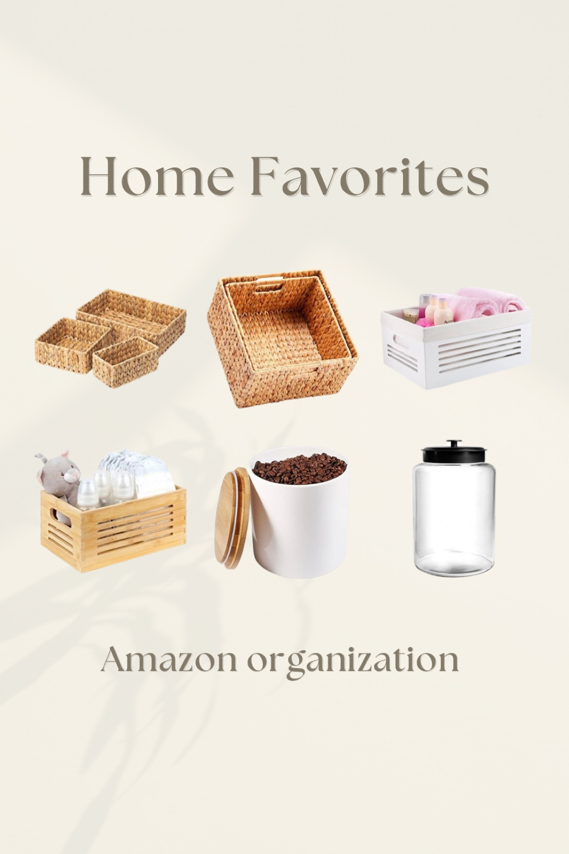 Amazon home organization 🏡✨

#LTKhome #LTKunder50