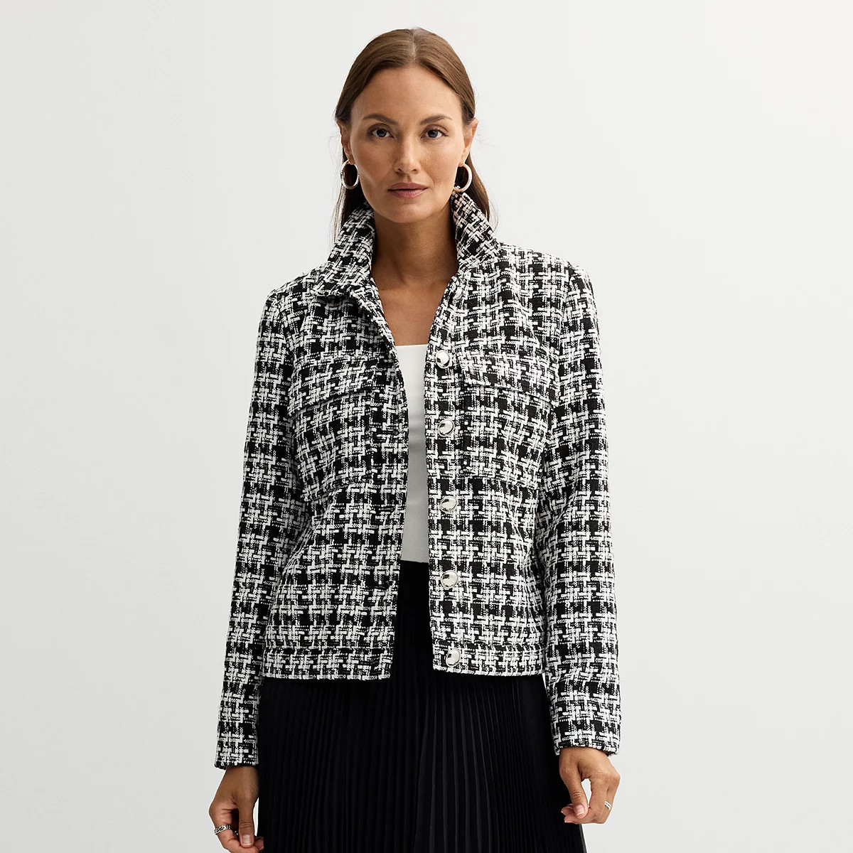 Women's Nine West Cropped Jacket | Kohl's