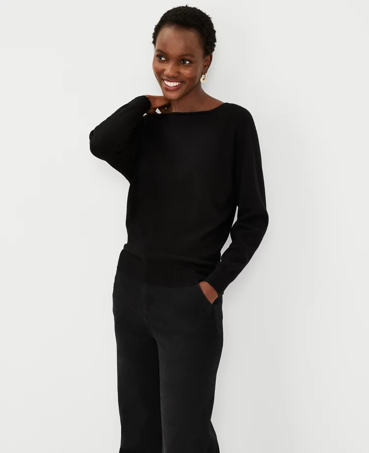 Boatneck Sweater | Ann Taylor (US)