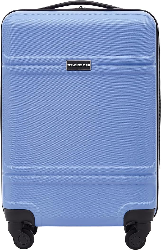 Travelers Club Spinner Luggage, Skyline Blue, 20-Inch Carry-On | Amazon (US)