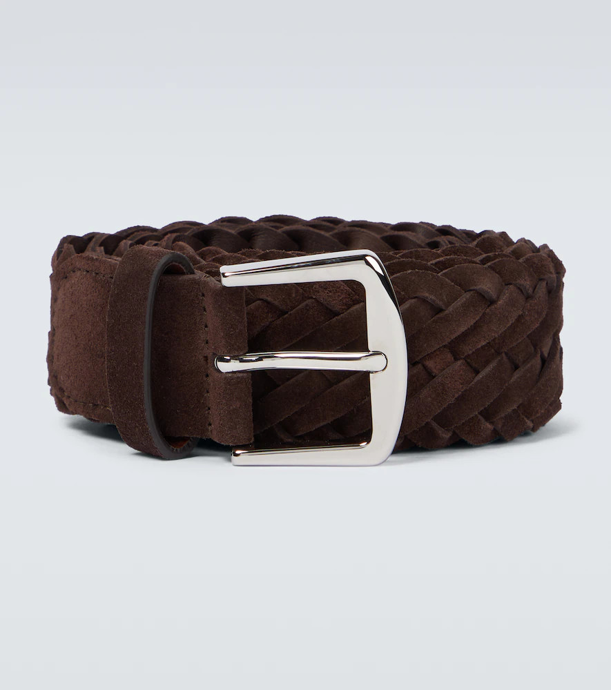 Loro Piana Alsavel braided suede belt | Mytheresa (US/CA)