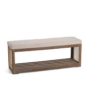 Rattan Bench | Marshalls