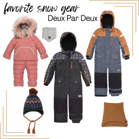 Favorite baby and toddler snow gear from Deux Par Deux ❄️

#LTKkids #LTKbaby #LTKSeasonal