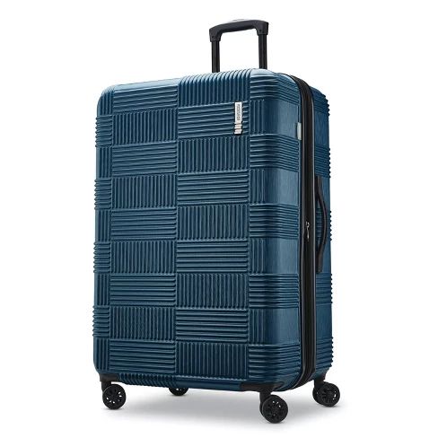 American Tourister 28" Checkered Hardside Suitcase - Teal | Target