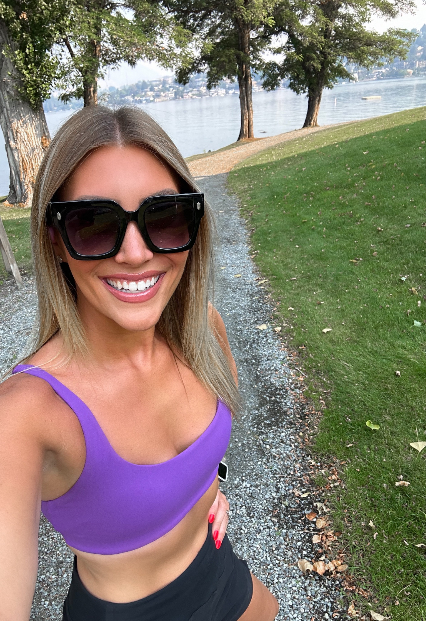 This has become my favorite sports bra and shorts for my walks this summer! Wearing mediums.

#LTKStyleTip #LTKFitness #LTKFindsUnder100