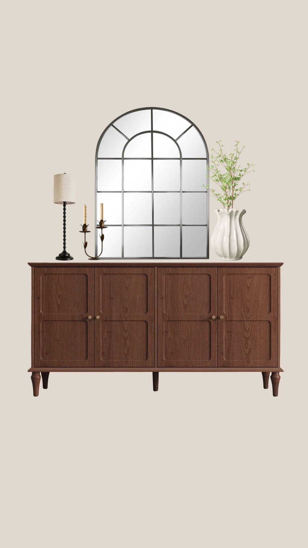 Buffet styled for you! Mirror, lamps and candlestick holders on sale for Labor Day ✨

#LTKSaleAlert #LTKFindsUnder100 #LTKHome