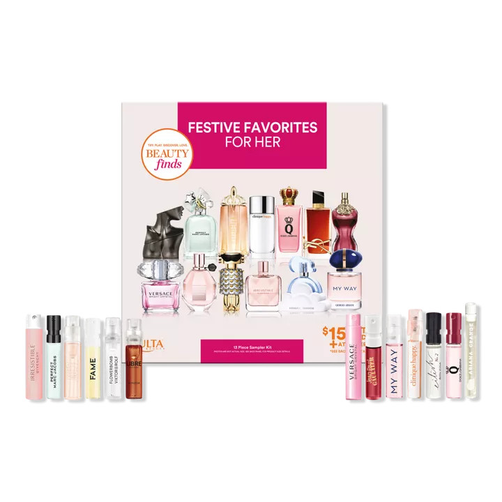 Festive Favorites For Her 13 Piece Sampler Kit | Ulta