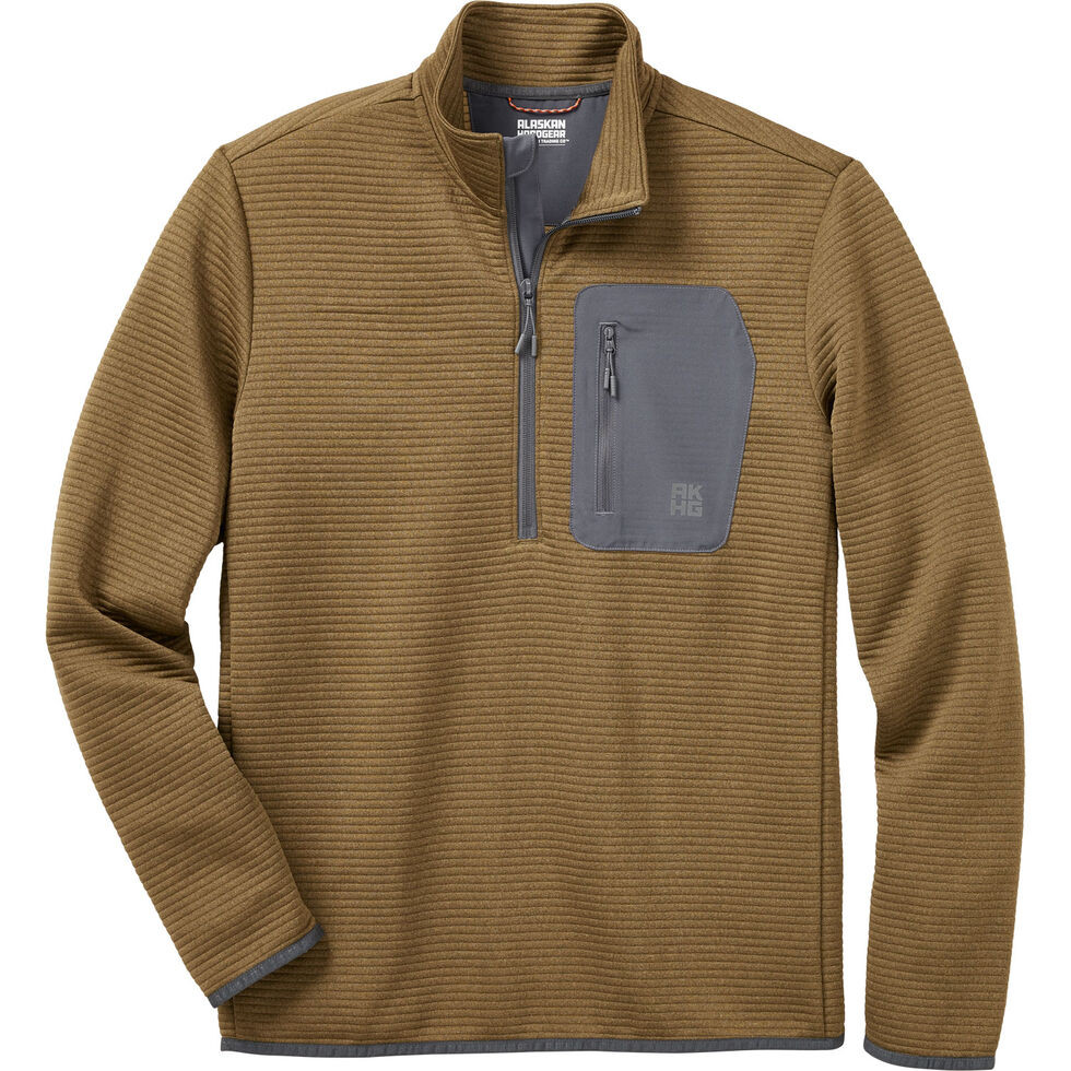 Men's AKHG Blackburn Standard Fit 1/4 Zip Mock | Duluth Trading Company