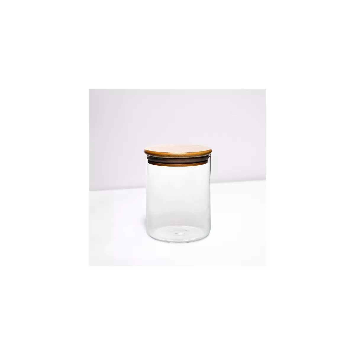 Amici Home Yosemite Glass Canister, Food Storage Jar with Airtight Seal Wood Lid, Modern Design J... | Target