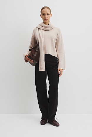 Scarf Detail Knit | Country Road