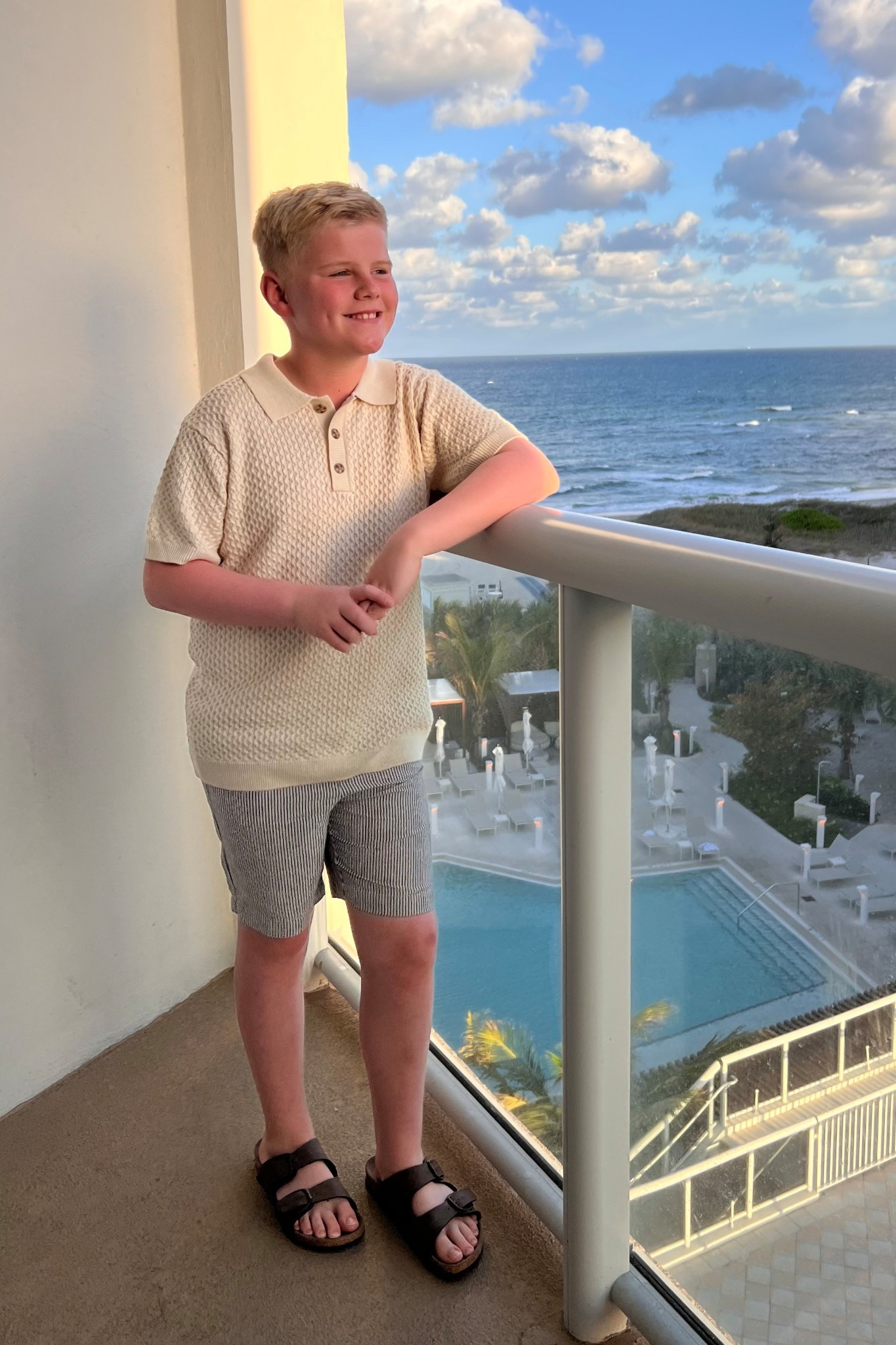 Enjoying the view and ready for a casual dinner after a day at the beach. @Janie and Jack 

#LTKSaleAlert #LTKTravel #LTKKids