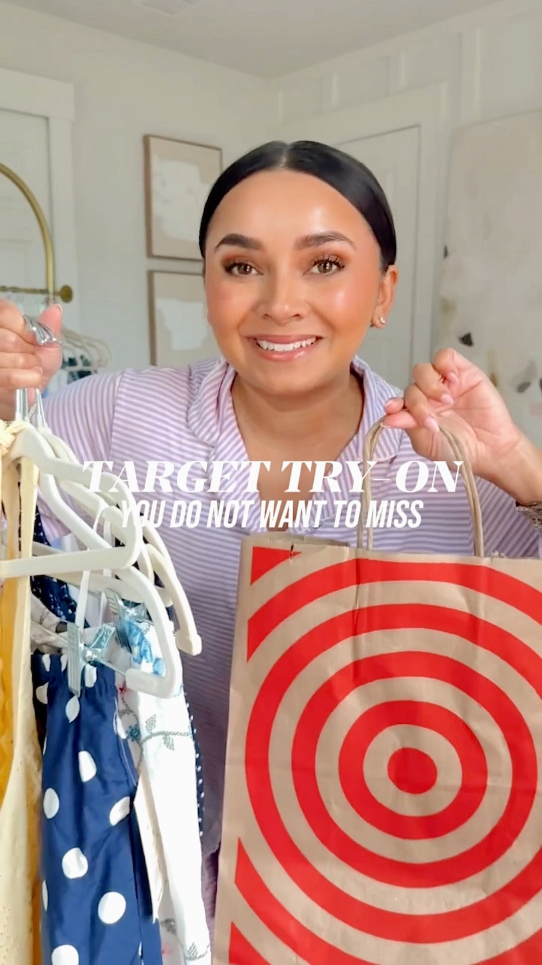Target Summer Try On - New Arrivals!
For reference: I’m 5’0, petite, 32b bra size, and 2/26 in bottoms, pear shaped. 
*Everything I share is unaltered! TTS means true to size. Between size 5-6.5 in shoes

Floral tank size xxs TTS
Floral pull on pants size xs TTS
Clear heels size 5 TTS

White sleeveless top size xxs TTS
Red gingham pants size 26 regular TTS
Clear sandals size 5.5 TTS

Blue polka dot top size xs TTS
Blue polka dot pants size 2 regular - could have sized down a size!
Clear heels size 5 TTS

Blue polka dot top size xs TTS
Blue polka dot skirt size xs TTS
Clear heels size 5 TTS

Pink floral dress size xxs TTS
Tan sandals size 5.5 TTS

White dress size xxs TTS
Brown sandals are Hermes, similar linked



Spring outfits 2026
Graduation dresses
Country concert outfits
Vacation outfits beach
Date night outfits
Spring dresses
Summer outfits


#LTKgrwm #LTKootd #LTKPetite